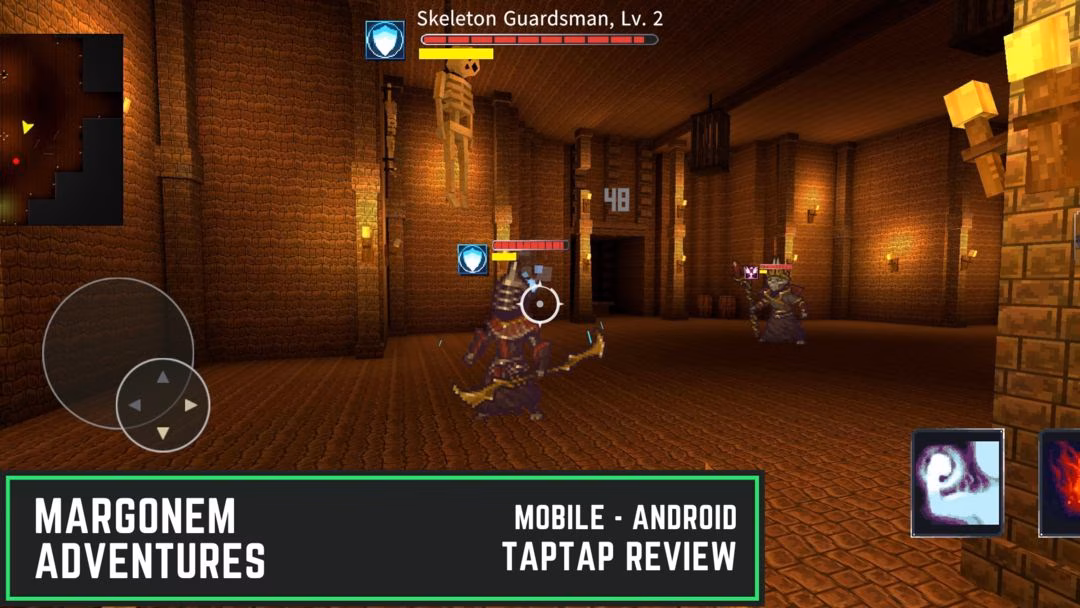Is this a Mobile Minecraft RPG or Elder Scrolls II? | Margonem Adventures - Full Review