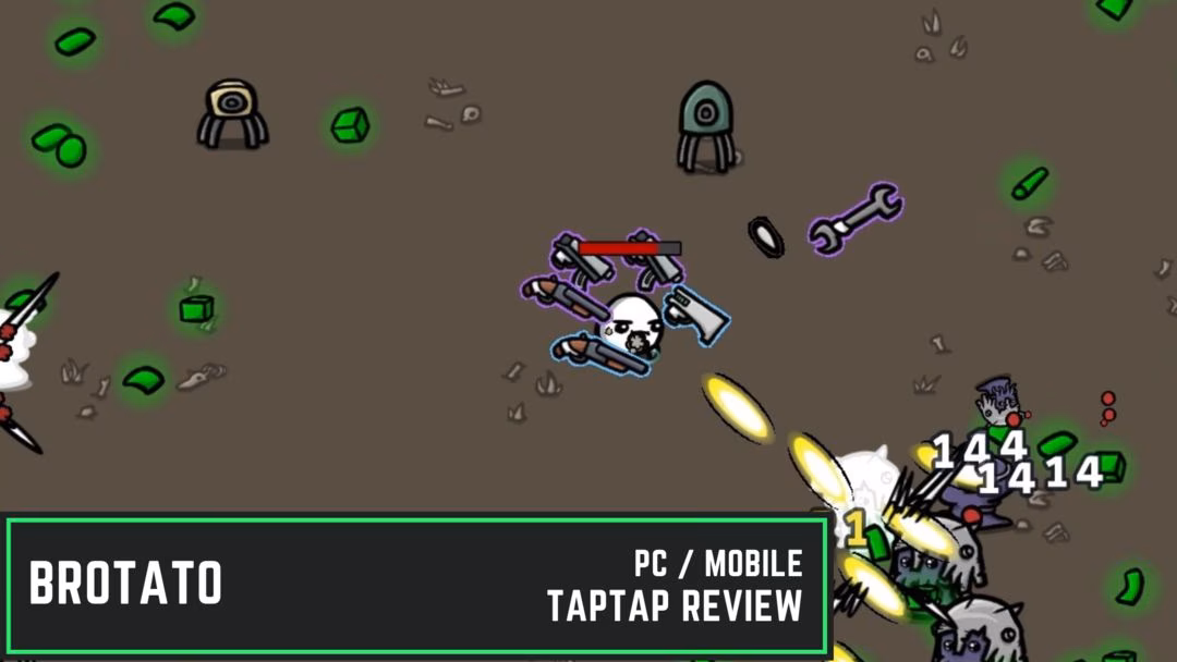 PC or Mobile, this game is addicting! | Full Review - Brotato (Open Beta)