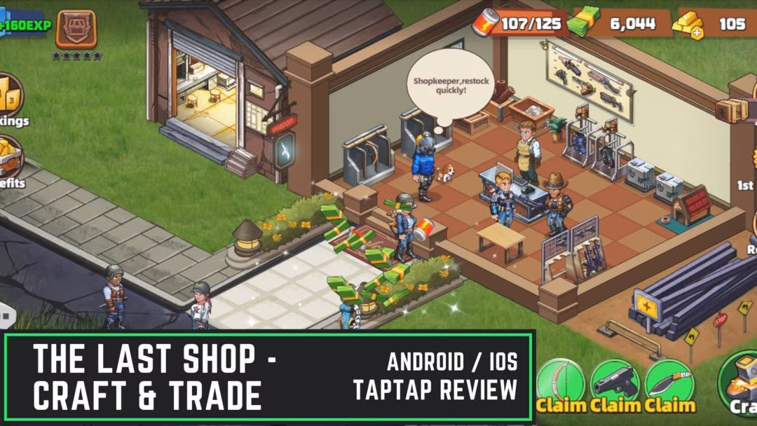 This store management game is almost addicting | Full Review - The Last Shop - Craft & Trade
