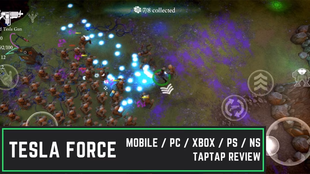 A casual twin-stick shooter and a challenging rogue-lite experience | Full Review - Tesla Force