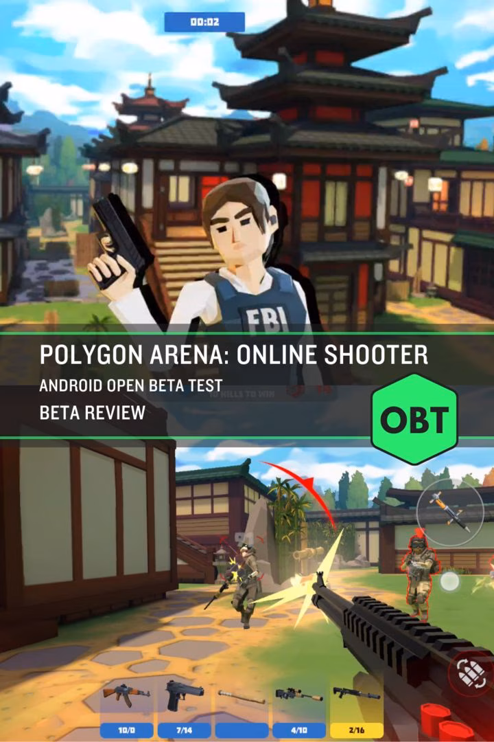 Simple controls and a familiar style of gunplay | Beta Review - Polygon Arena: Online Shooter