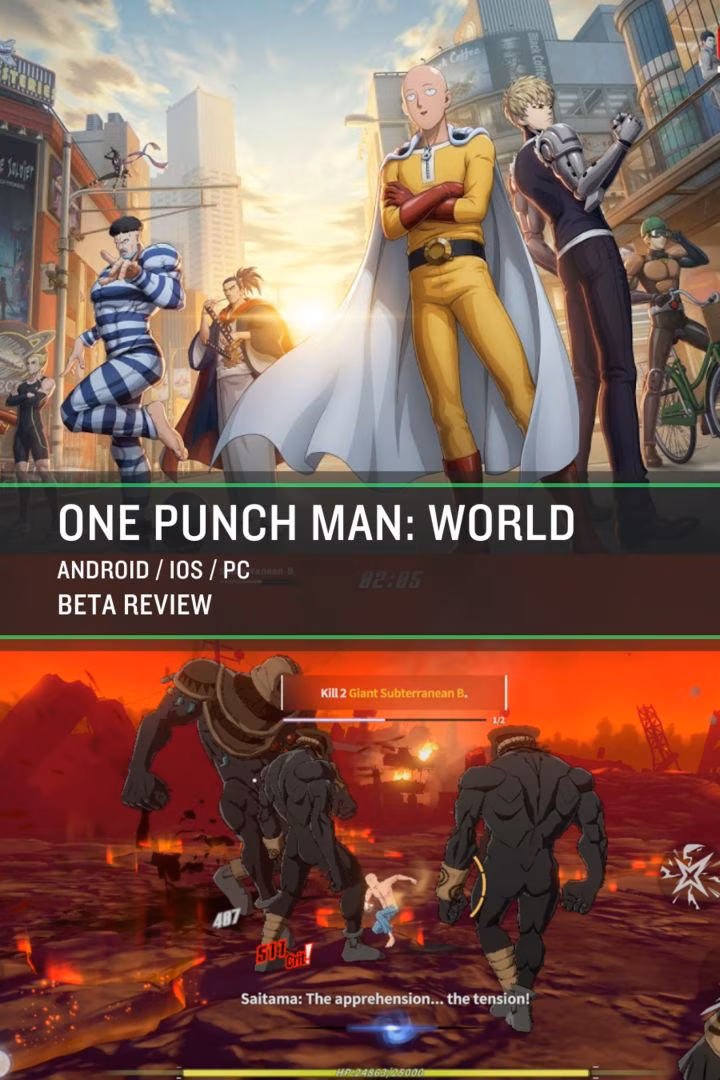 Looks so good that you might mistake it for an anime episode | Beta Review - One Punch Man: World