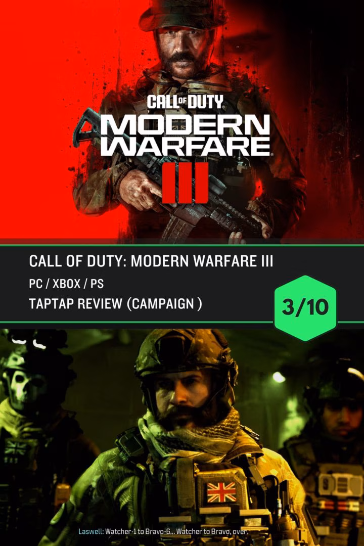 The worst campaign in perhaps all of COD? | Review - Call of Duty: Modern Warfare III Campaign