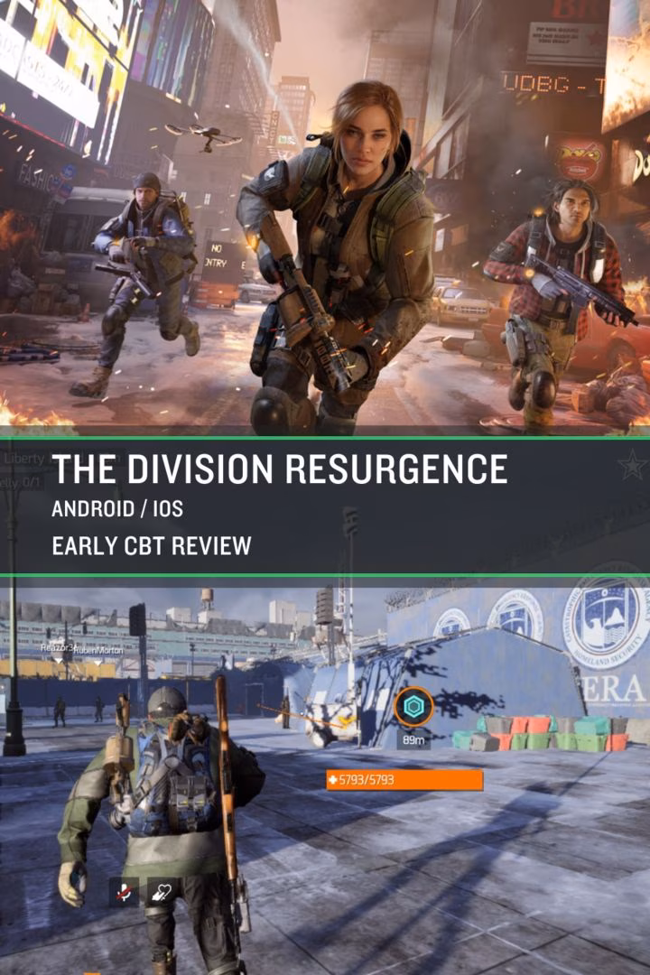 A fully fledged The Division experience on the go | CBT Review - The Division Resurgence