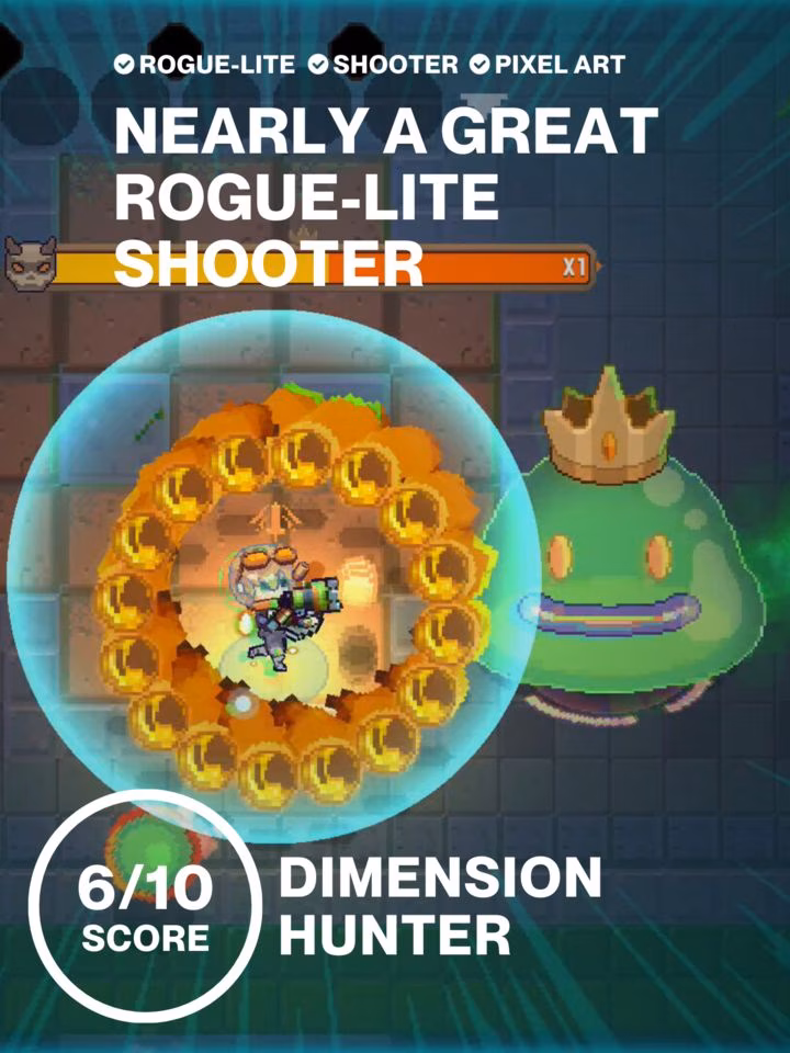 It's nearly a great rogue-lite shooter | Review - Dimension Hunter
