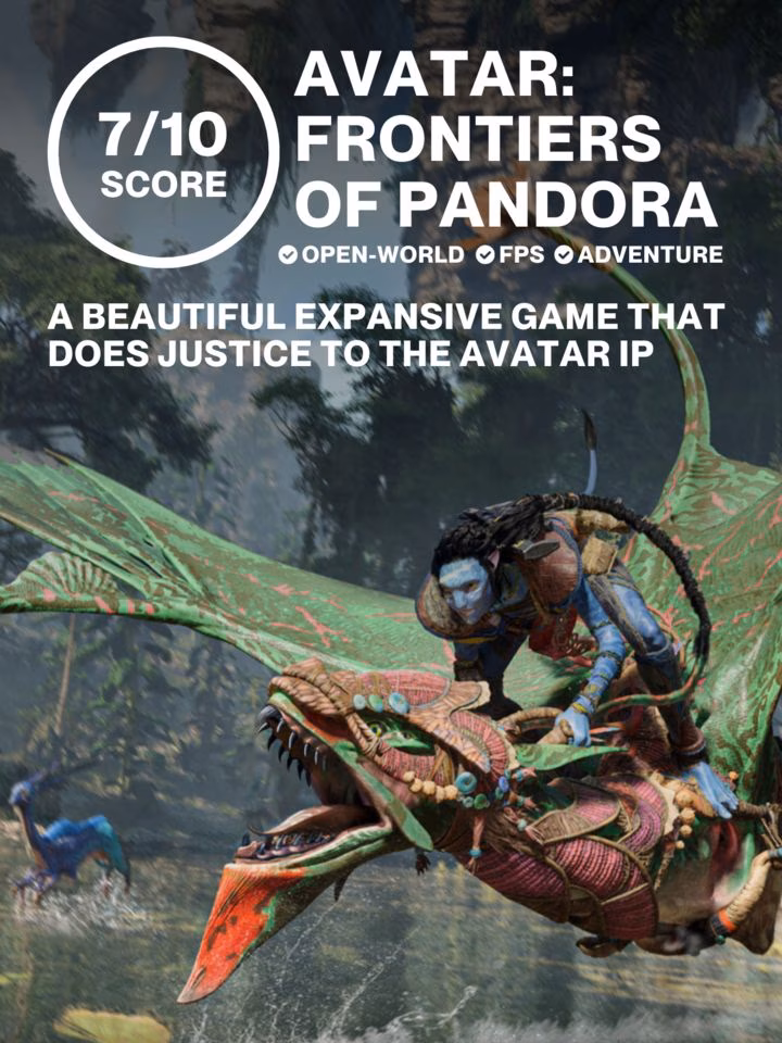 A beautiful expansive game that does justice to Avatar | Review - Avatar: Frontiers of Pandora