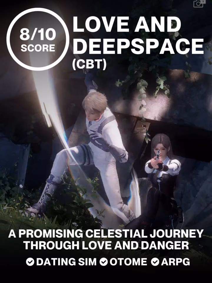 A promising celestial journey through love and danger | CBT Review - Love and Deepspace