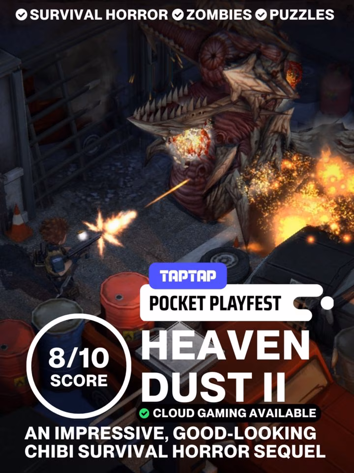 This chibi Resident Evil gets an impressive good-looking sequel | PC+Mobile (Cloud) - Heaven Dust 2
