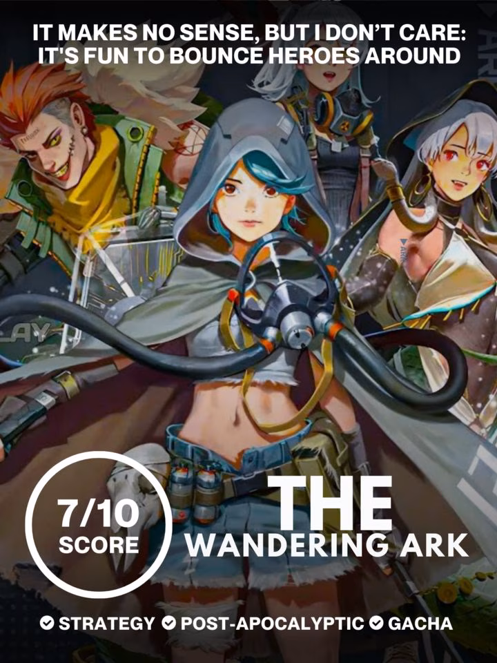It makes no sense, but I don’t care: it's fun to bounce heroes around | Review - The Wandering Ark