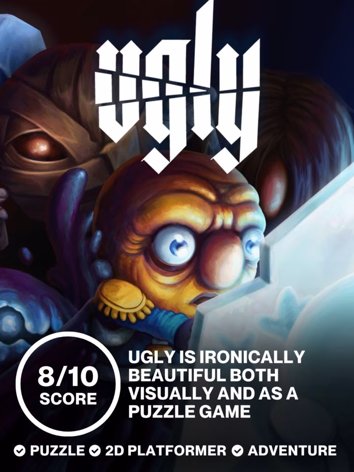 Ugly is ironically Beautiful both visually and as a puzzle game | Review - Ugly