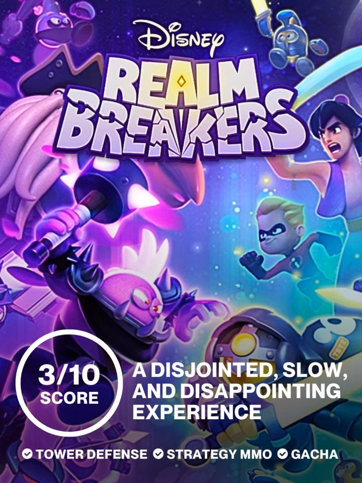 A disjointed, slow, and disappointing experience | Review - Disney Realm Breakers
