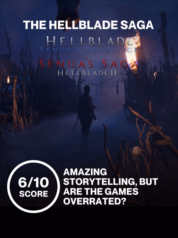 Amazing storytelling, but are the games overrated? | The Hellblade Saga - Dual Review